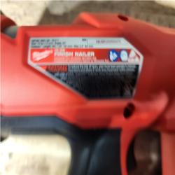HOUSTON LOCATION - AS - IS Milwaukee FUEL 18-Volt Lithium-Ion Brushless Cordless Gen II 16-Gauge Angled Finish Nailer (Tool-Only)