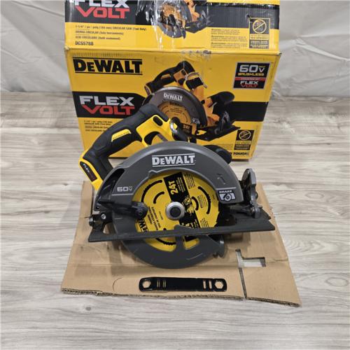 AS-IS DeWALT Flexvolt Max 7-1/4  60V Brushless Circular Saw DCS578B
