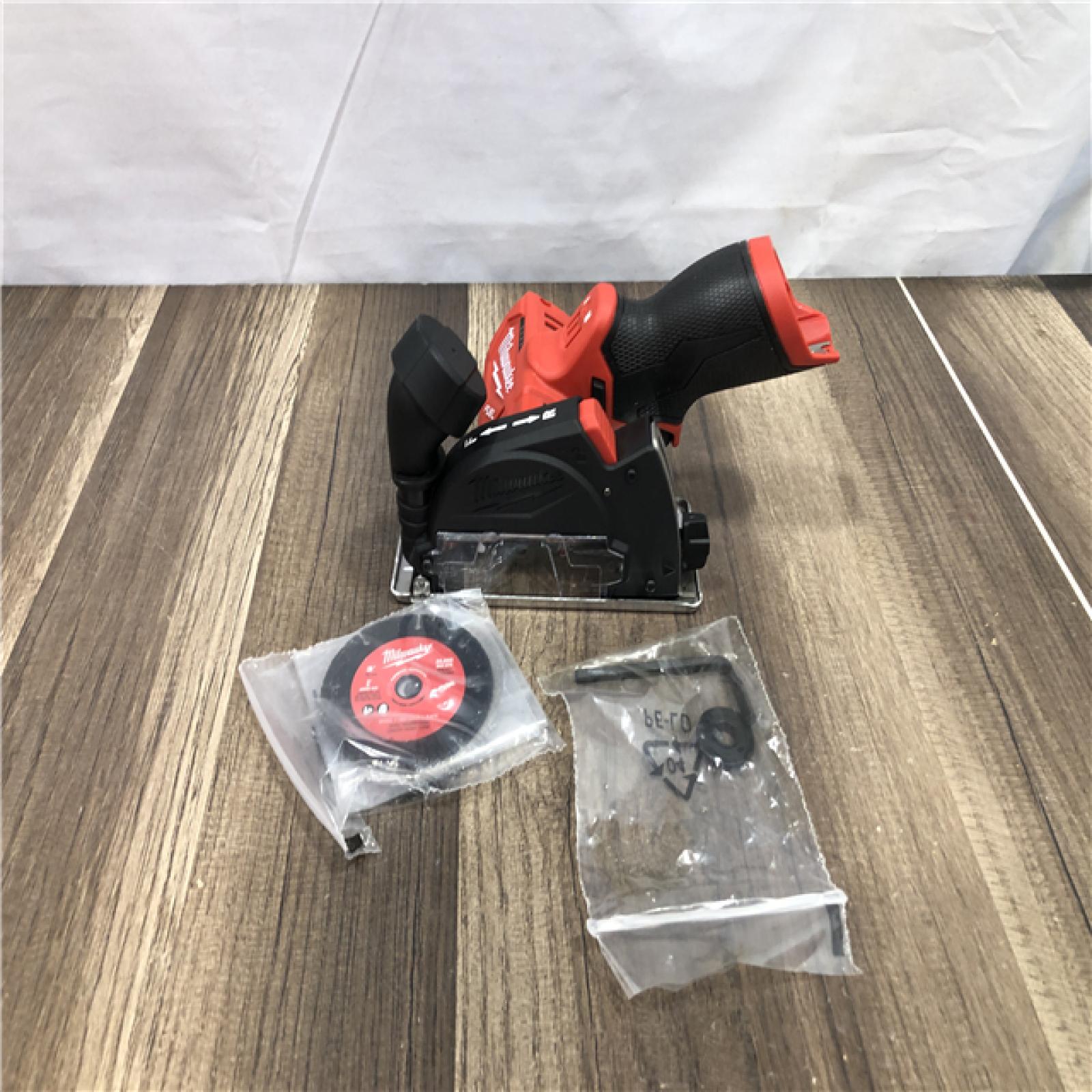 AS-IS Milwaukee FUEL 12V Lithium-Ion Brushless Cordless 3 in. Cut Off Saw (Tool-Only)
