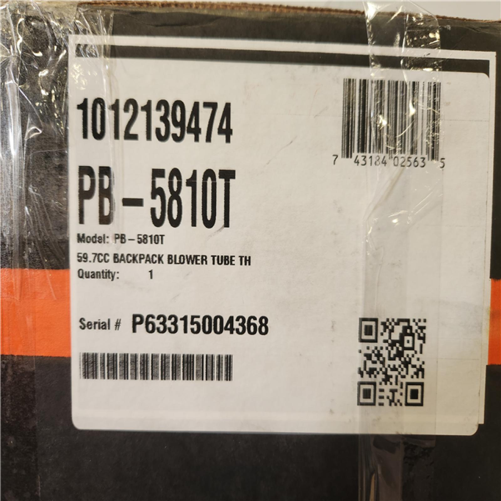 Phoenix NEW ECHO 200 MPH 700 CFM 59.7 cc Gas Low Exhaust Emission Engine Backpack Leaf Blower with Tube-Mounted Throttle