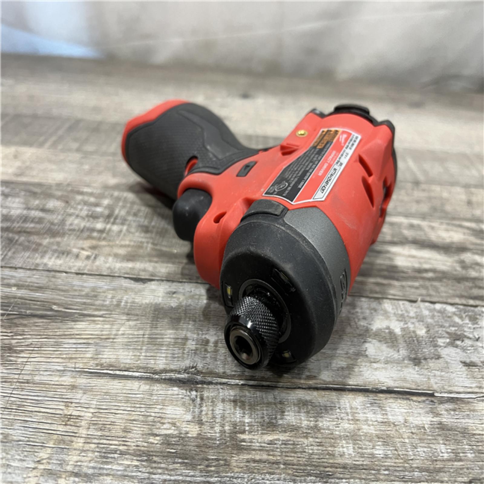 AS-IS Milwaukee FUEL 12V Lithium-Ion Brushless Cordless 1/4 in. Hex Impact Driver (Tool-Only)
