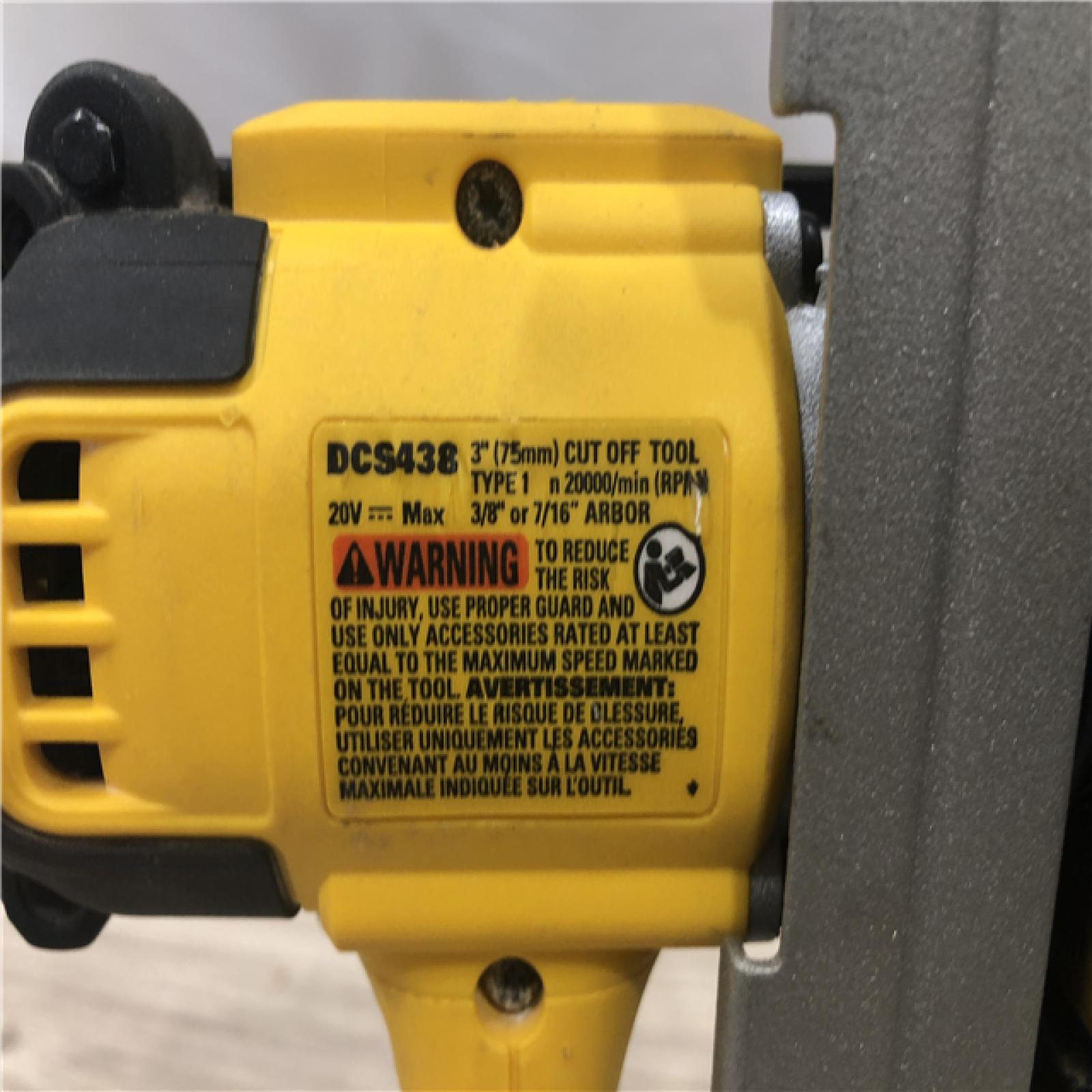 AS-IS DeWalt 3in Compact Cut Off Tool (Tool-Only)