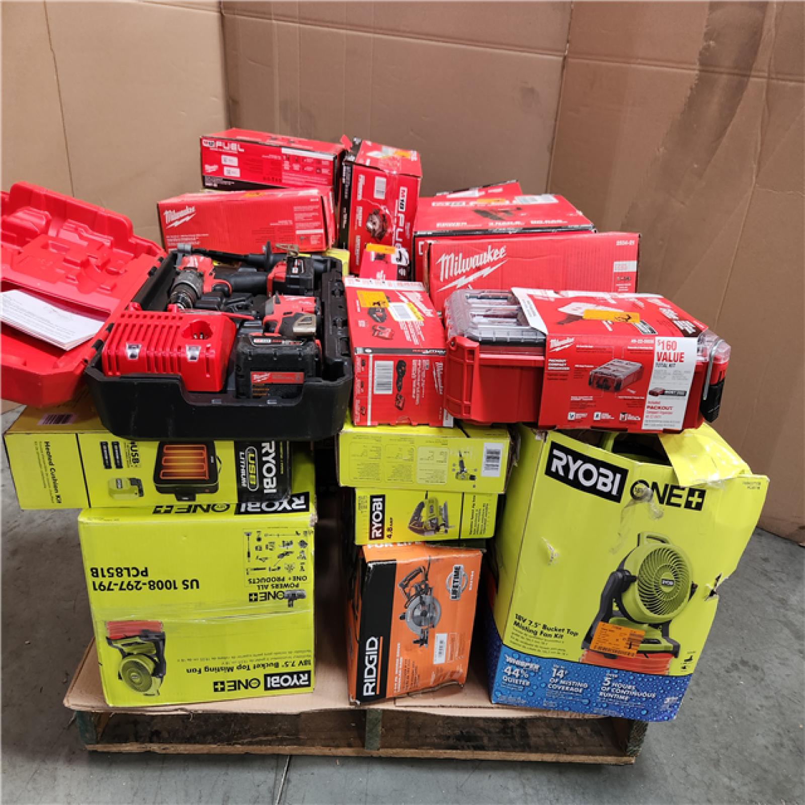 CALIFORNIA AS-IS TOOL PALLET