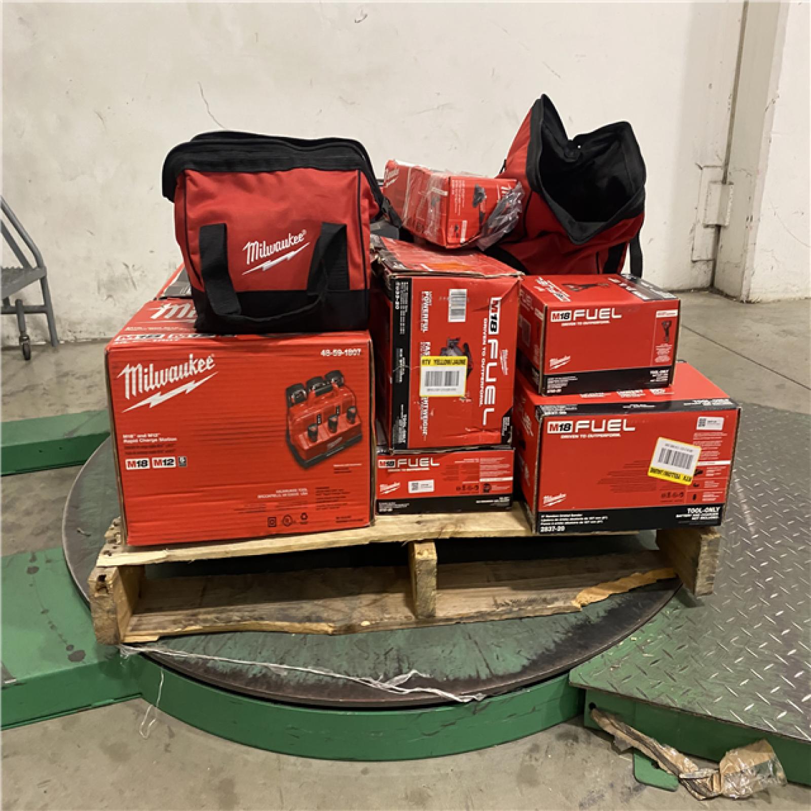 Dallas Location - As-Is MILWAUKEE Tool Pallet