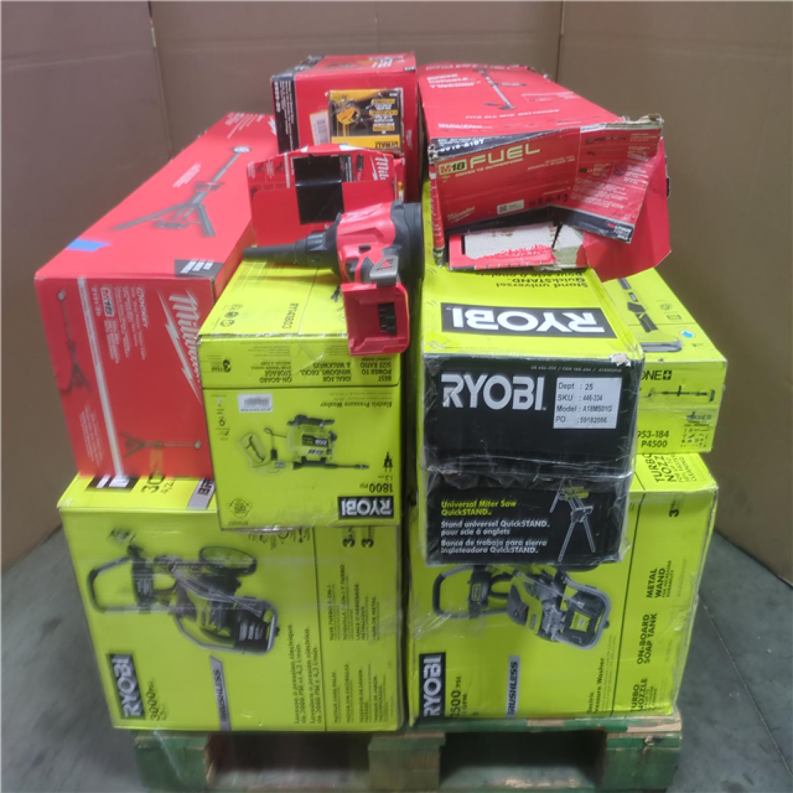 CALIFORNIA AS-IS TOOL PALLET