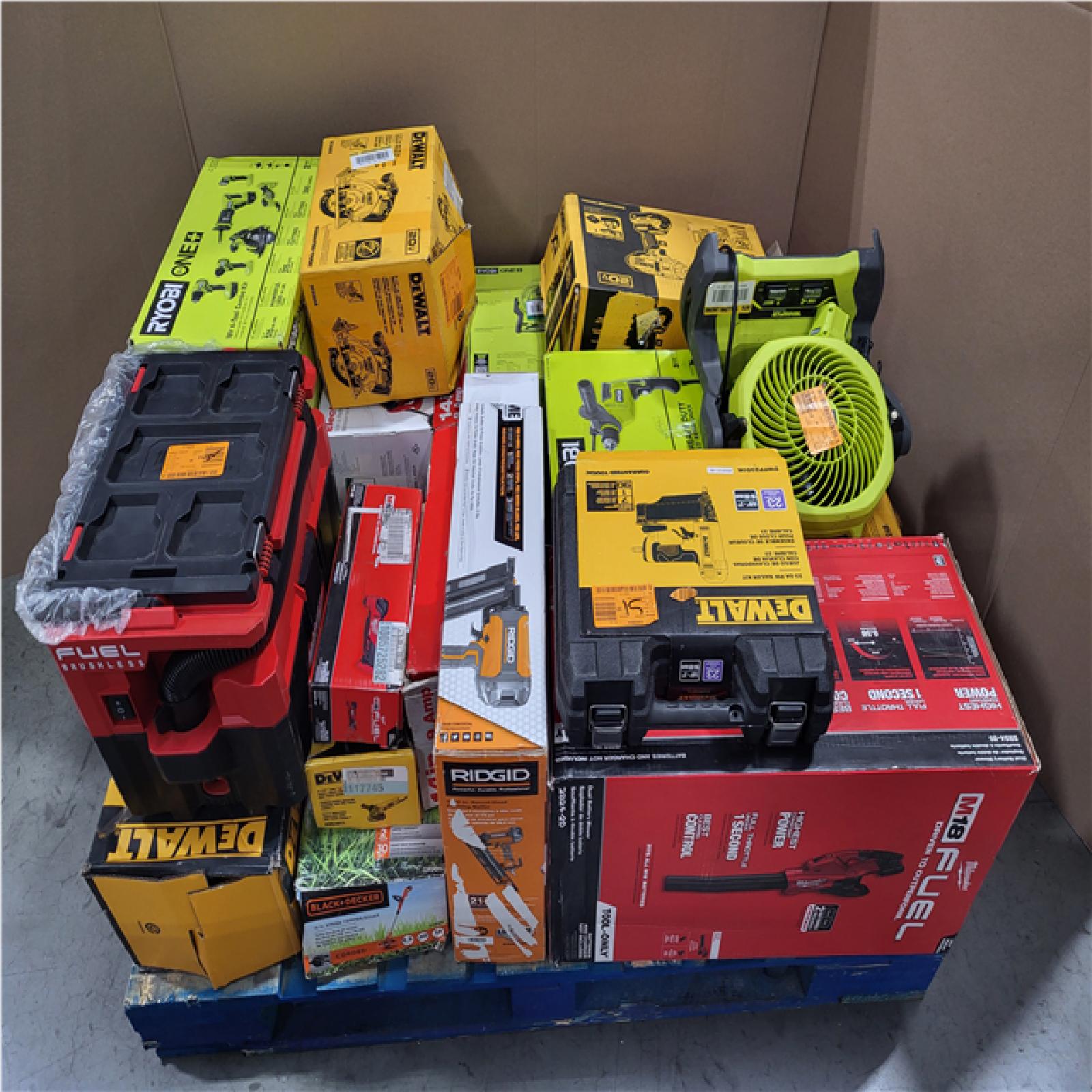 CALIFORNIA AS-IS TOOL PALLET