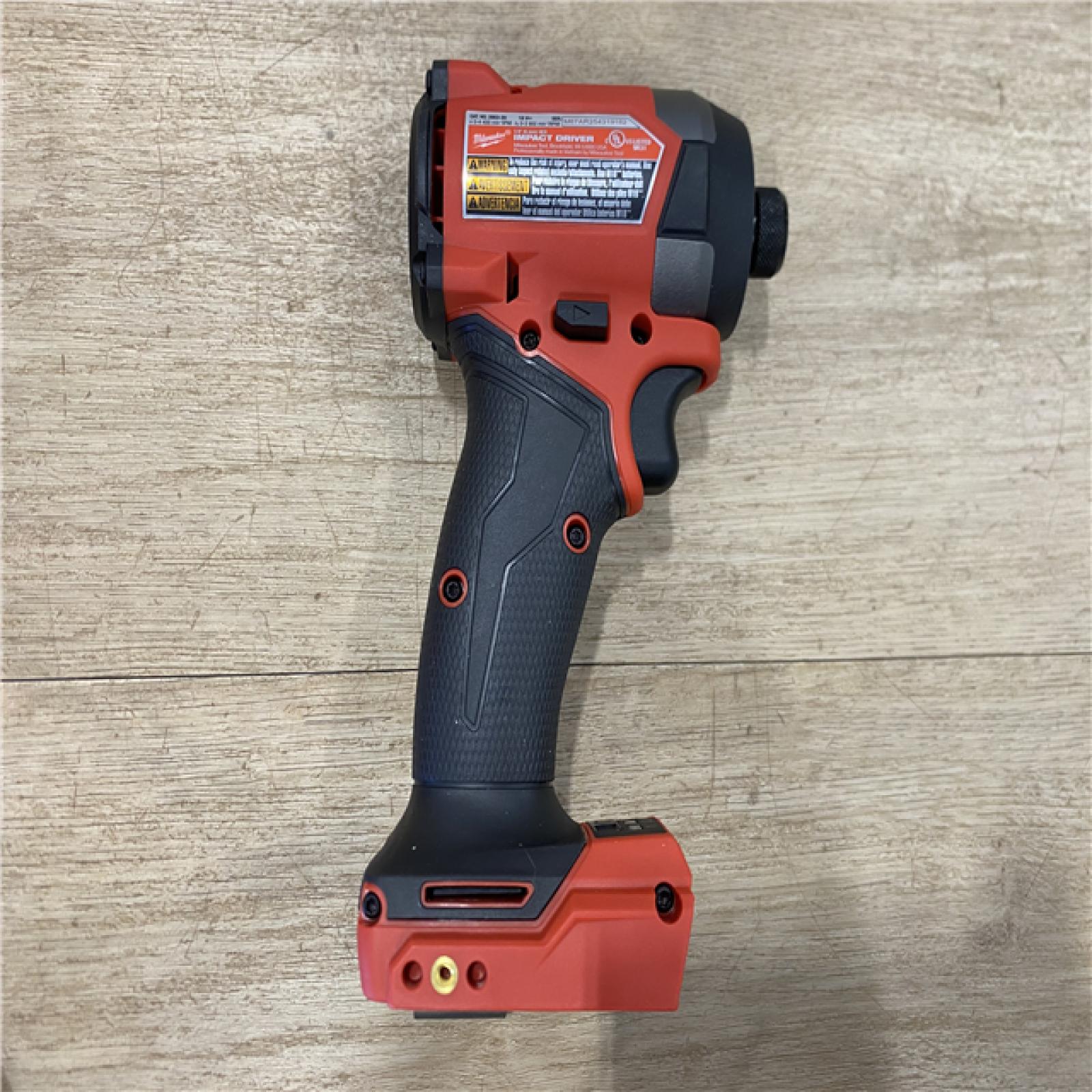 AS-IS Milwaukee FUEL 18V Lithium-Ion Brushless Cordless 1/4 in. Hex Impact Driver (Tool-Only)
