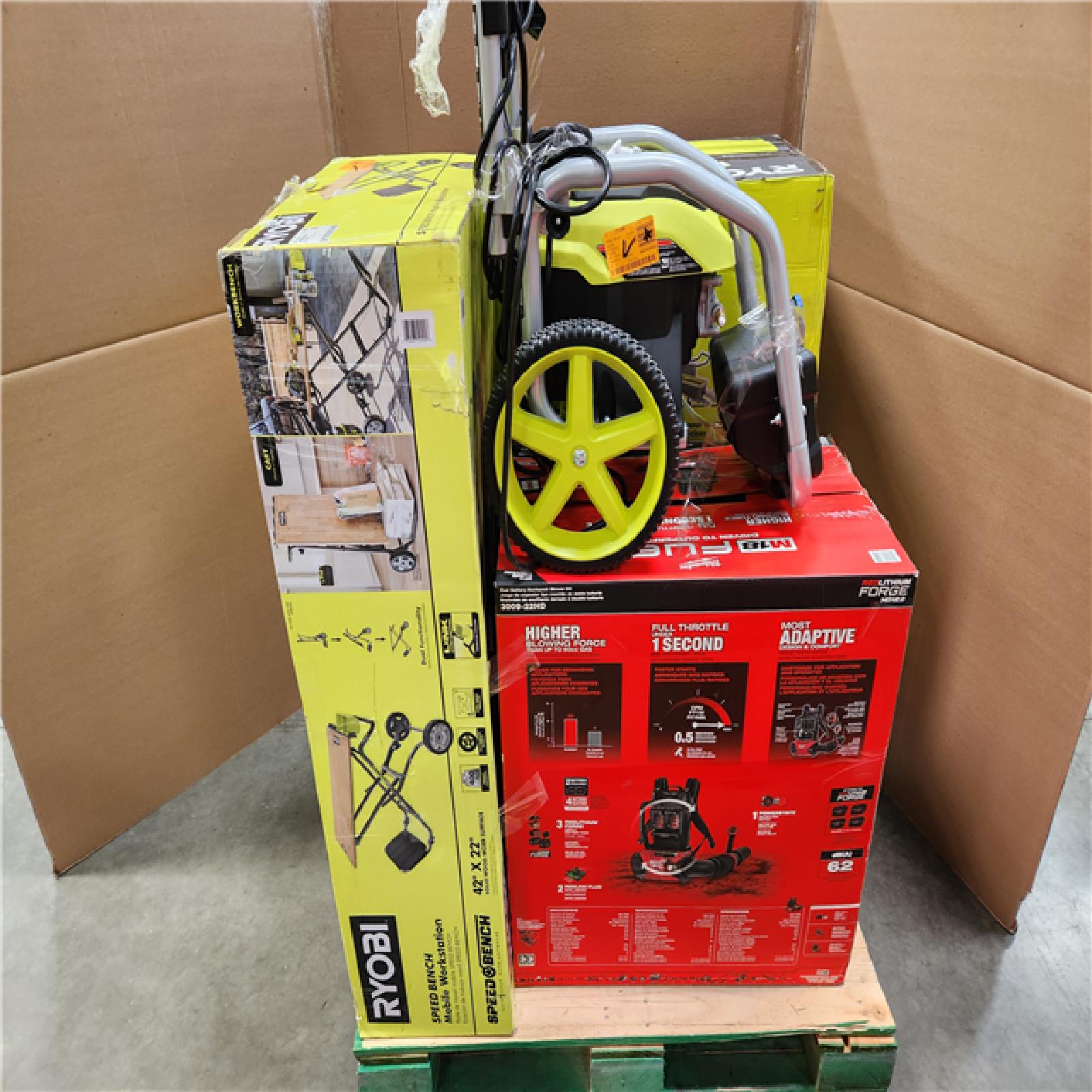 CALIFORNIA  AS-IS TOOL PALLET