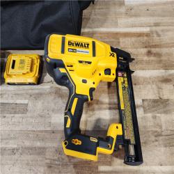 HOUSTON LOCATION - AS - IS DEWALT 20V MAX XR Lithium-Ion Cordless 18-Gauge Narrow Crown Stapler Kit