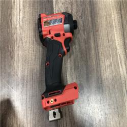 AS-IS Milwaukee FUEL 18V Lithium-Ion Brushless Cordless 1/4 in. Hex Impact Driver (Tool-Only)
