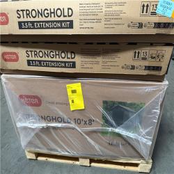 California NEW KETER Stronghold 10 x 15 Shed  Includes (2) 3.5ft Extension Kits