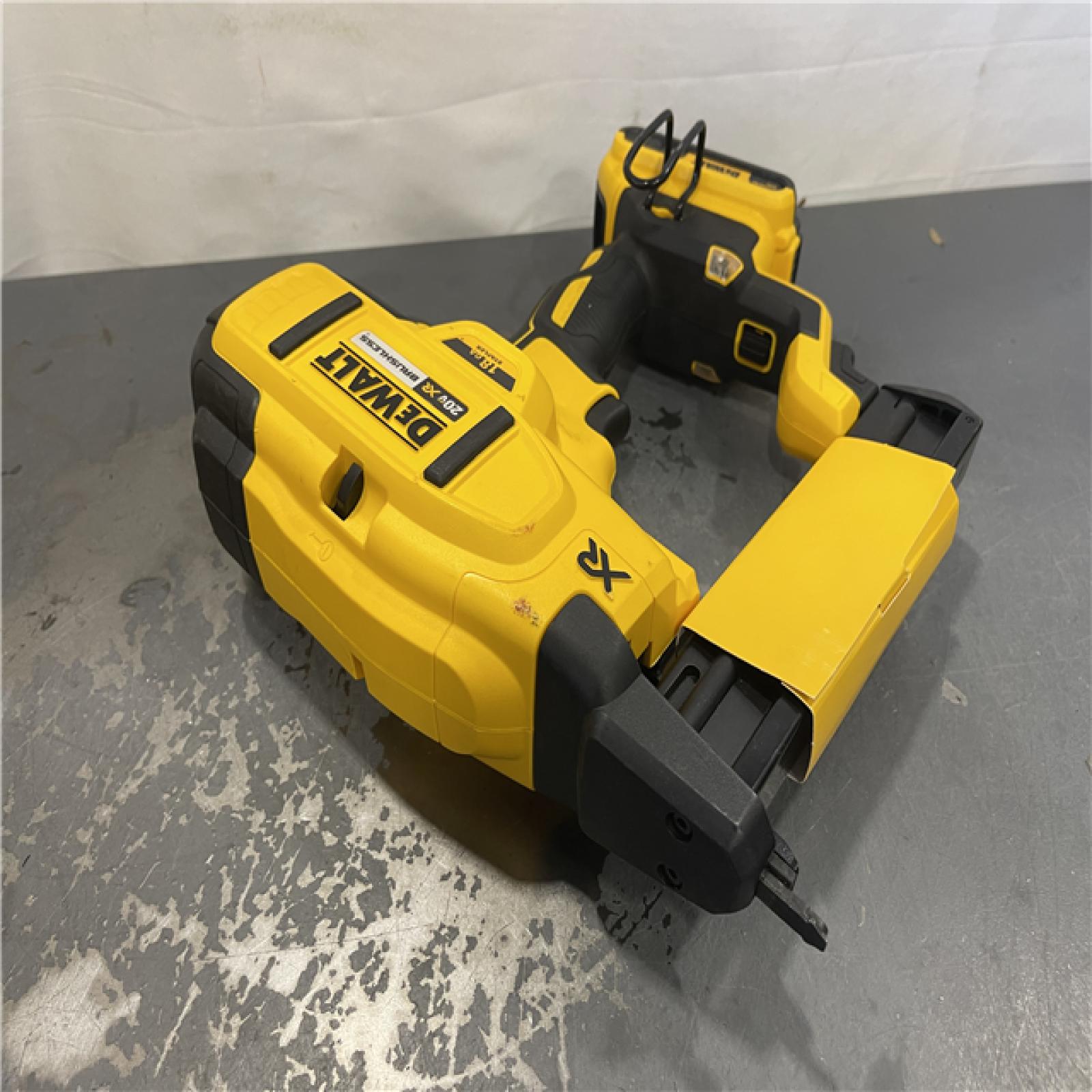 AS-IS - DeWALT 20V MAX XR Lithium-Ion Cordless 18-Gauge Narrow Crown Stapler Kit