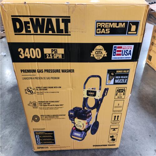 Phoenix AS-IS DEWALT 3400 PSI 2.5 GPM Gas Cold Water Pressure Washer with DeWalt 210 Engine