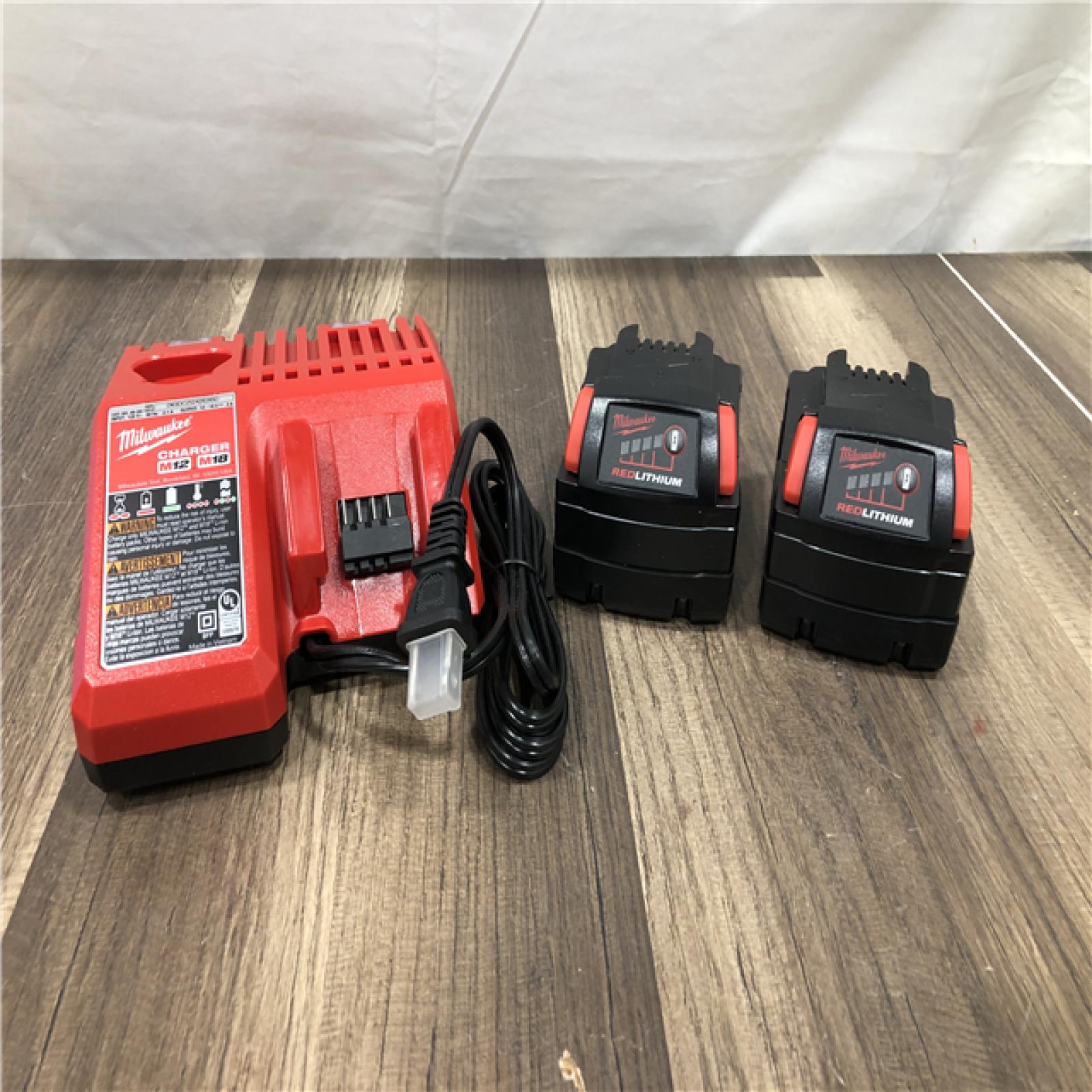 AS-IS Milwaukee M18 18-Volt Lithium-Ion XC Starter Kit