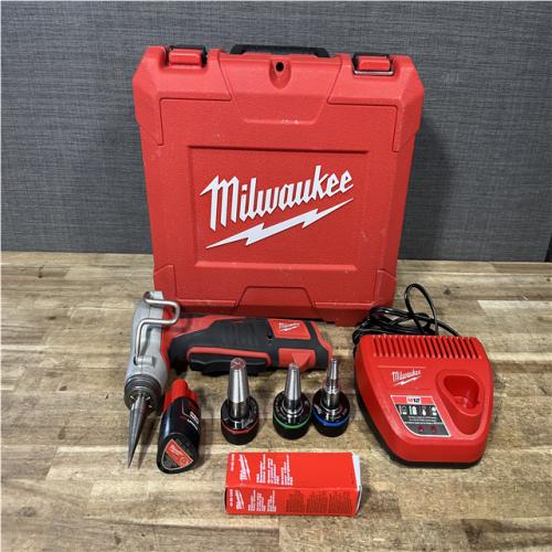 Houston Location AS-IS Milwaukee Cordless PEX Expansion Tool Kit