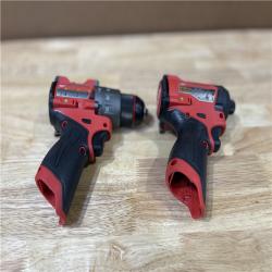 AS-IS Milwaukee FUEL 12V Cordless Hammer Drill and Impact Driver Combo Kit