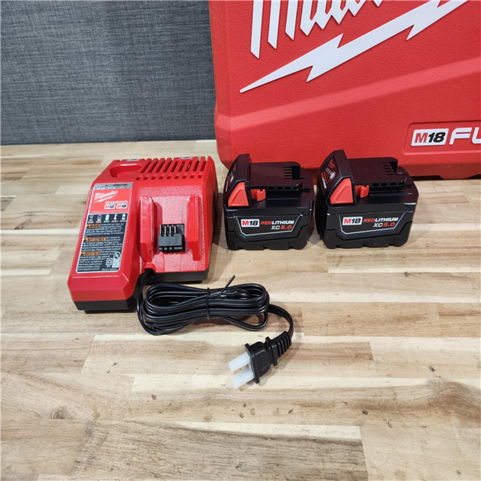 HOUSTON LOCATION - AS-IS Milwaukee  FUEL 18V Lithium-Ion Brushless Cordless Hammer Drill and Impact Driver Combo Kit