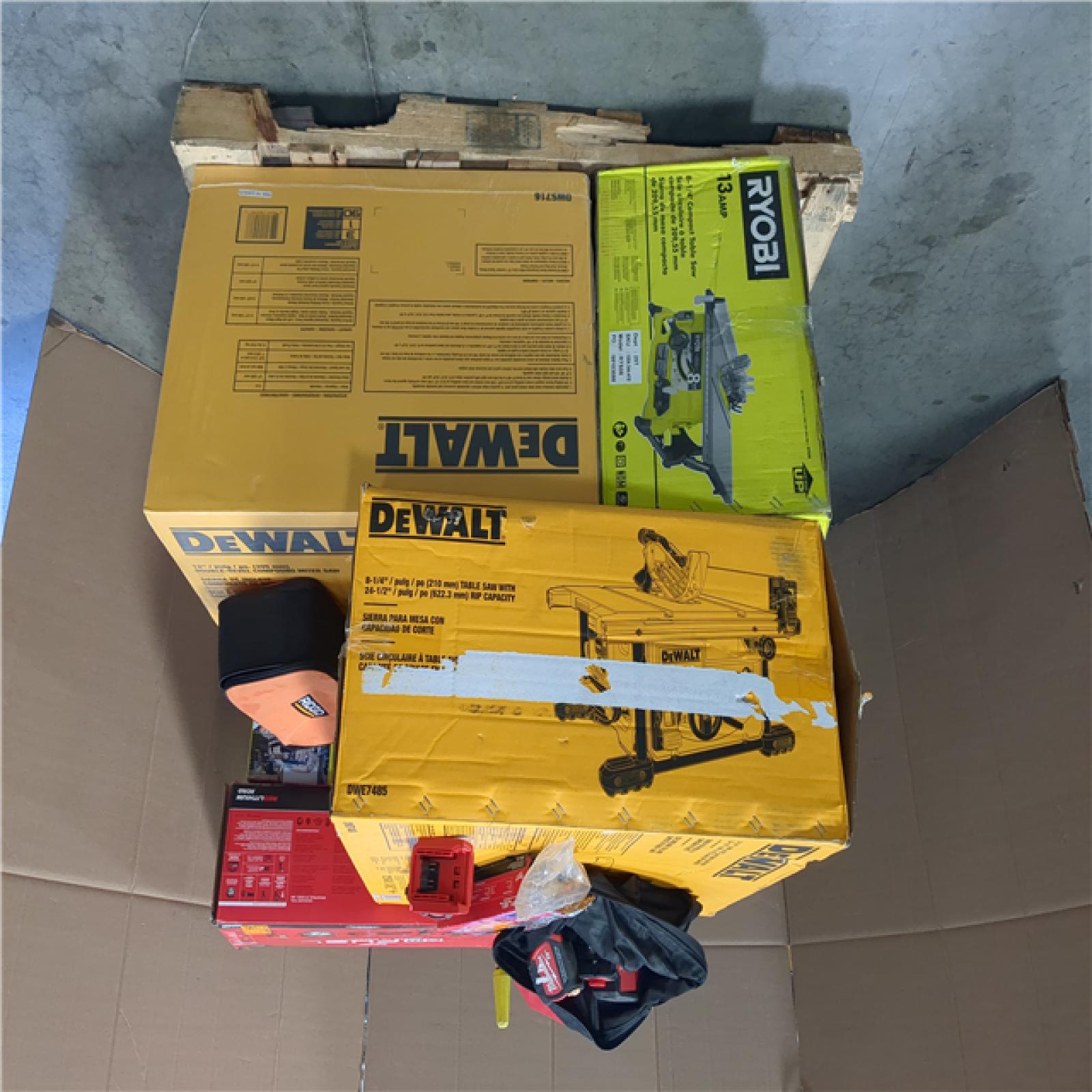 CALIFORNIA AS-IS TOOL PALLET