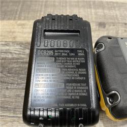 AS-IS DEWALT 20V MAX Lithium-Ion Starter Kit with 4.0 Ah and 5.0 Ah Batteries and Charger