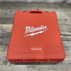 AS-IS Milwaukee 3/8 in. Drive SAE/Metric Ratchet and Socket Mechanics Tool Set (56-Piece)
