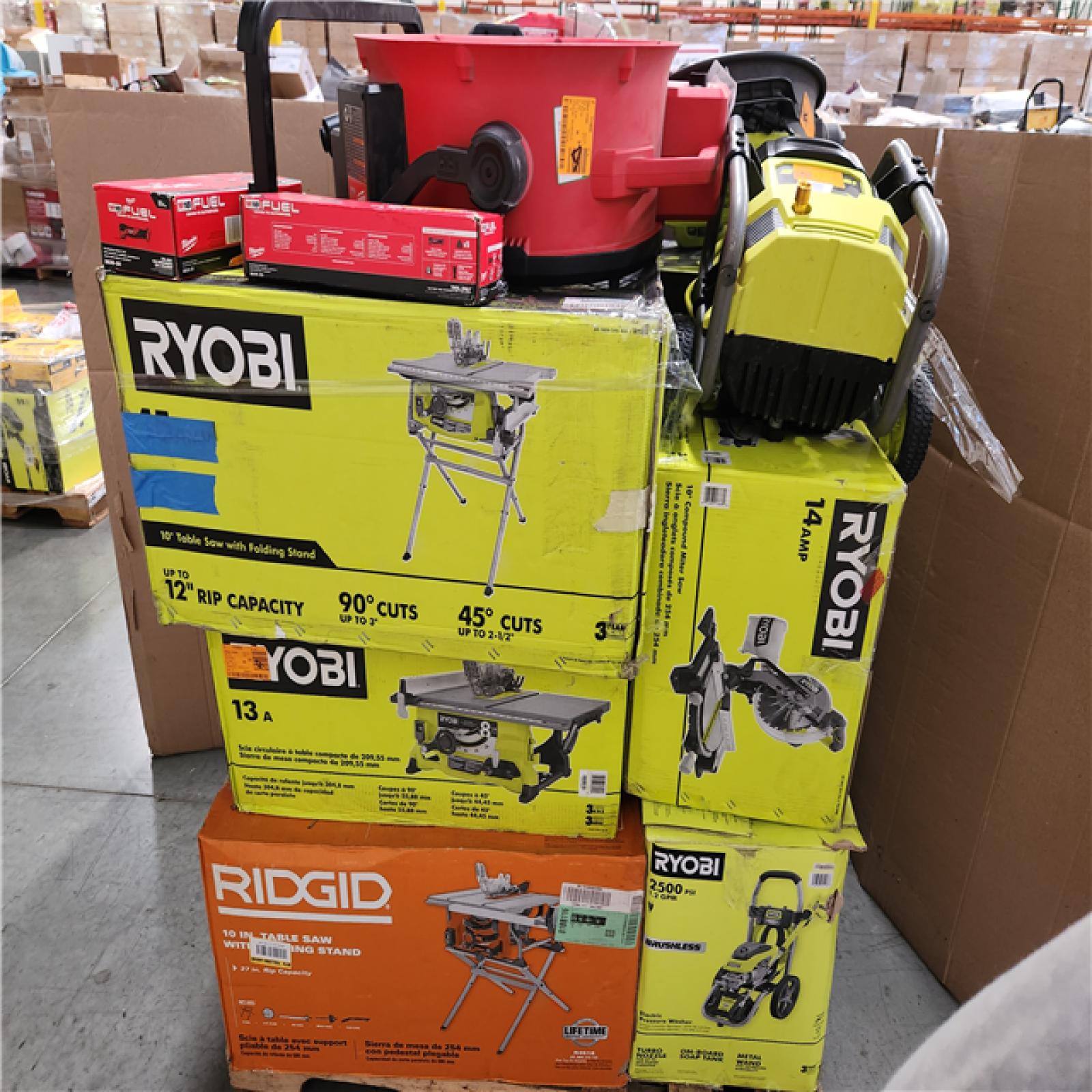 CALIFORNIA AS-IS TOOL PALLET