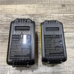 AS-IS DEWALT 20V MAX Lithium-Ion Battery Kit with 5.0Ah and 2.0Ah Battery and Charger