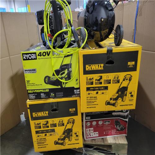 CALIFORNIA AS-IS OUTDOOR POWER EQUIPMENT