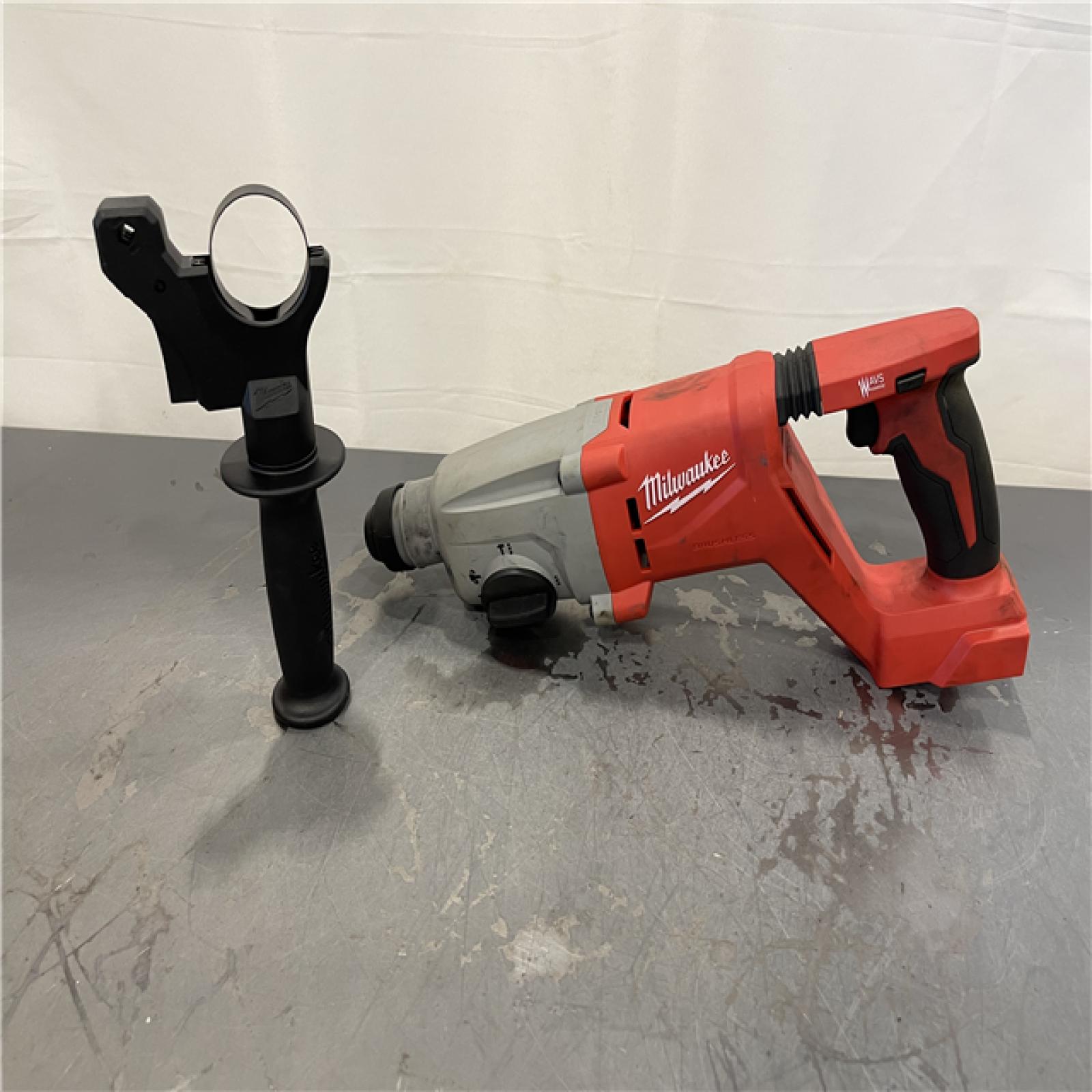 AS-IS - Milwaukee M18 18V Lithium-Ion Brushless Cordless 1 in. SDS-Plus D-Handle Rotary Hammer