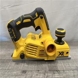 AS-IS DEWALT 20V MAX XR Cordless Brushless 3-1/4 in. Planer (Tool Only)