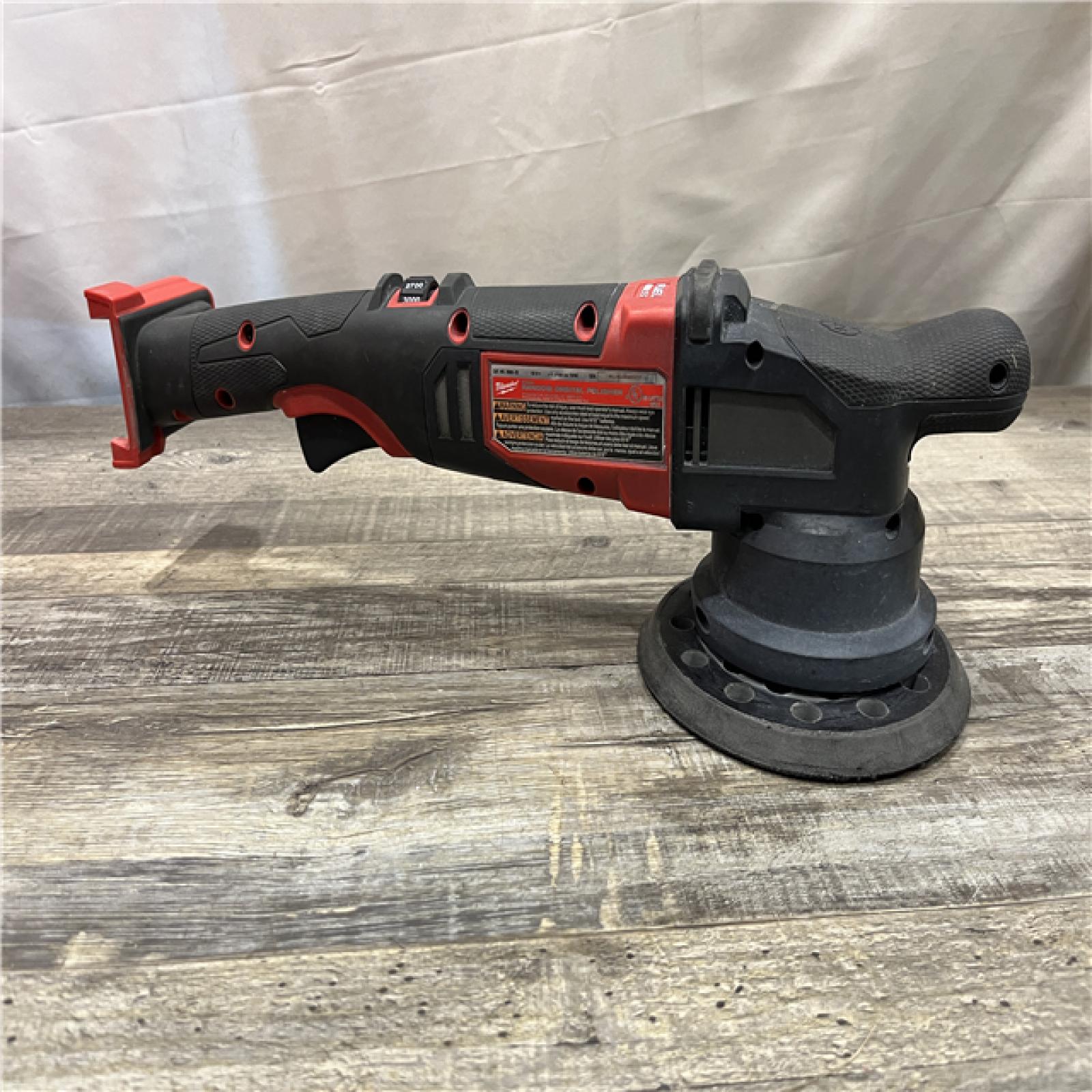 AS-IS Milwaukee FUEL18V Lithium-Ion Brushless Cordless 21MM DA Polisher (Tool-Only)