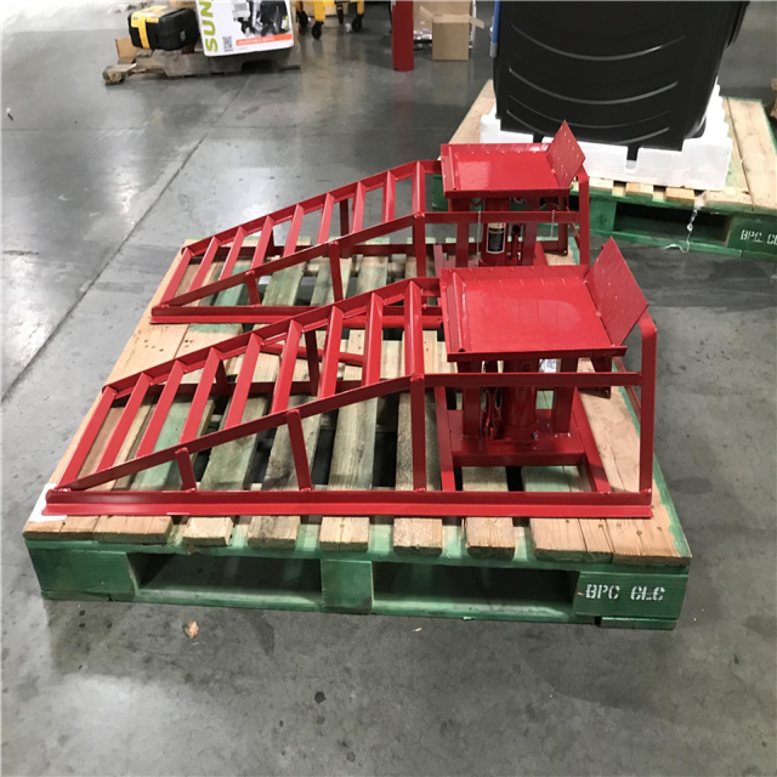 CALIFORNIA AS-IS HYDRAULIC RAMP LIFTS-red