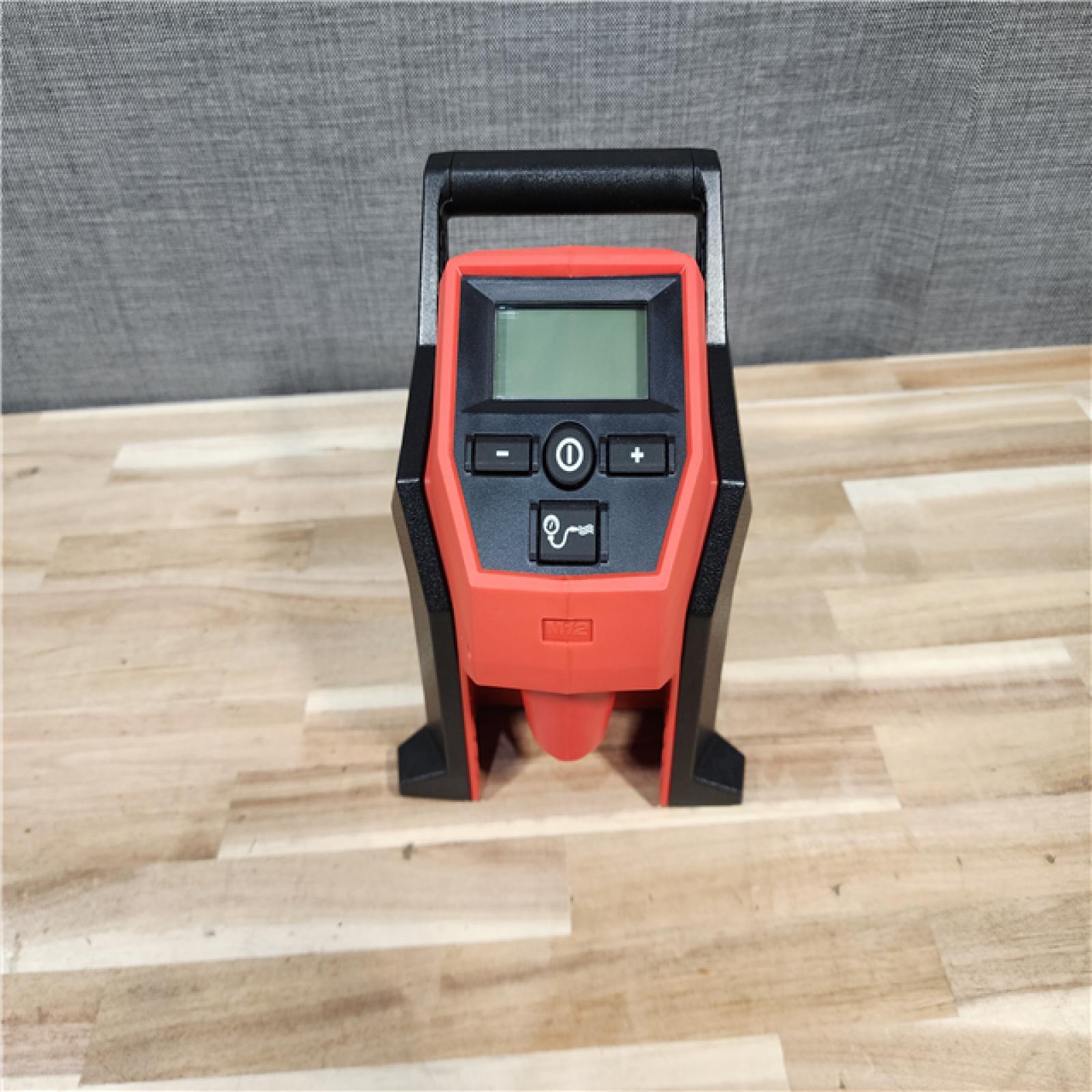 HOUSTON LOCATION - AS-IS Milwaukee 12-Volt Lithium-Ion Cordless Electric Portable Inflator (Tool-Only)