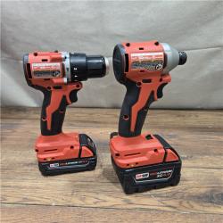 AS-IS Milwaukee M18 Compact Brushless 2-Tool Combo Kit