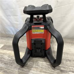 AS-IS Milwaukee M18 2000 ft. Red Exterior Rotary Laser Level Kit