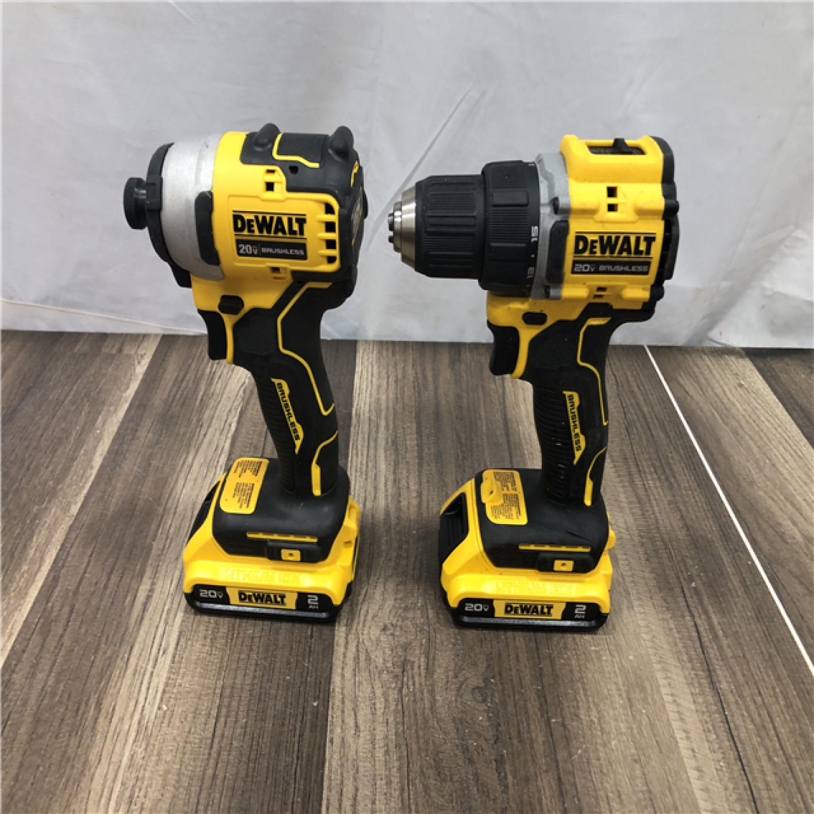 AS-IS DEWALT ATOMIC 20-Volt MAX Lithium-Ion Cordless Combo Kit