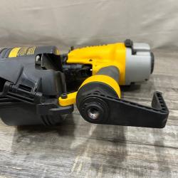 AS-IS DEWALT Pneumatic 15-Degree Coil Corded Siding Nailer