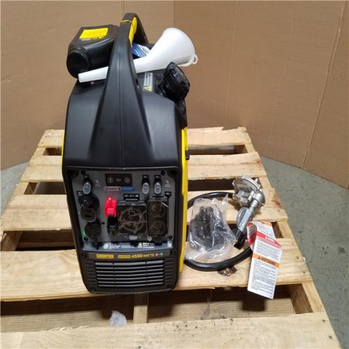 CALIFORNIA AS-IS CHAMPION DUAL FUEL PORTABLE GENERATOR
