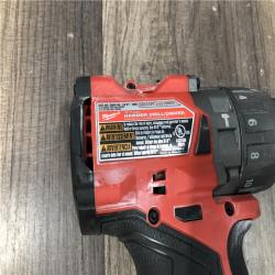 AS-IS Milwaukee FUEL 18V Lithium-Ion Brushless Cordless 1/2 in. Hammer Drill/Driver (Tool-Only)