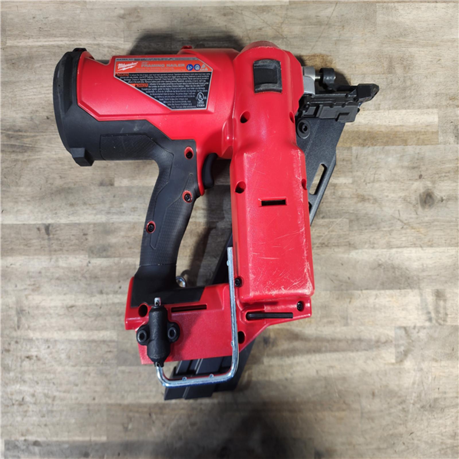 HOUSTON LOCATION - AS-IS M18 FUEL 3-1/2 in. 18-Volt 30-Degree Lithium-Ion Brushless Cordless Framing Nailer (Tool-Only)