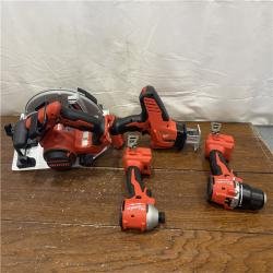 AS-IS Milwaukee M18 4 Tool Combo Kit