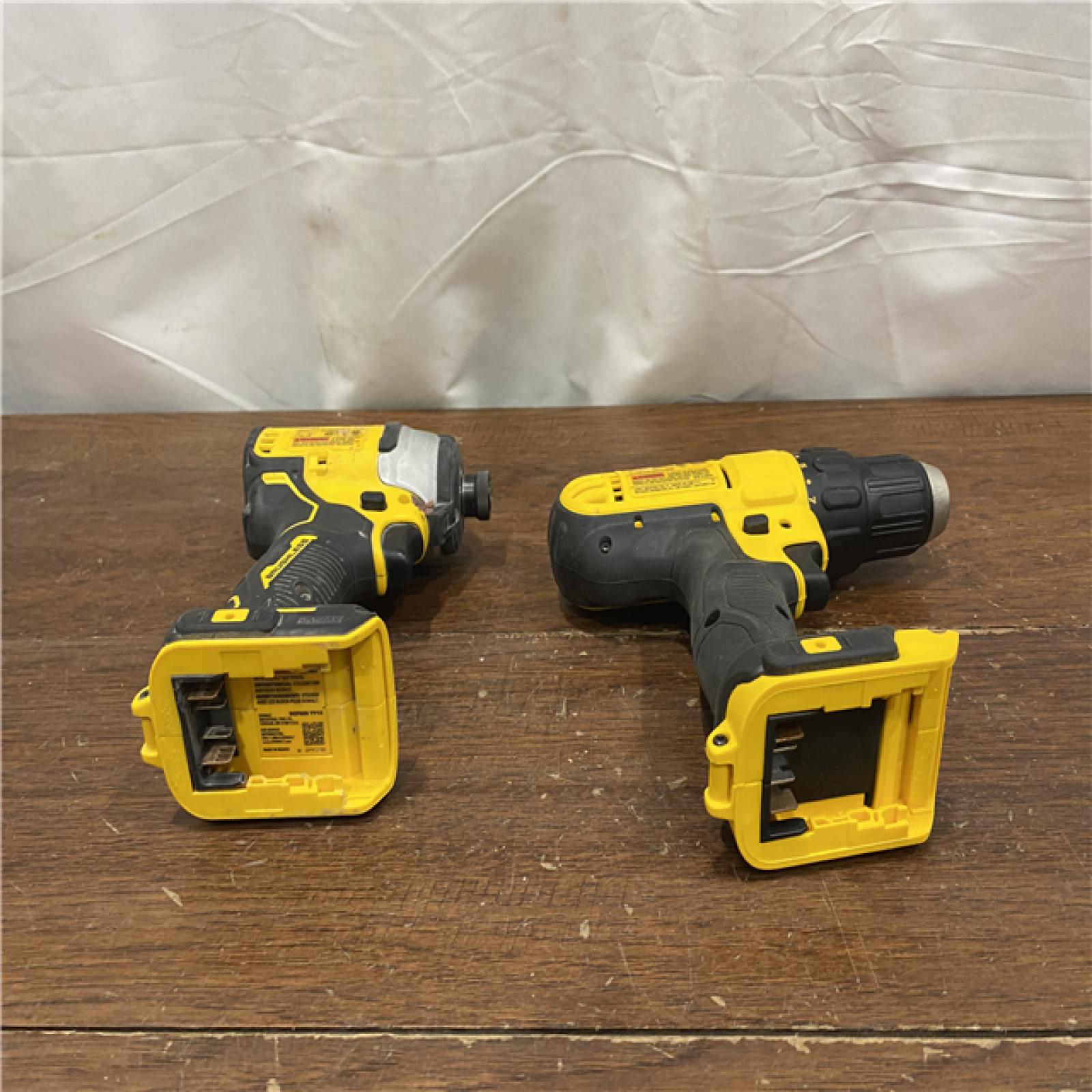 AS-IS DeWALTA® 20V MAX Cordless Drill Driver/Impact Driver Combo Kit 1.3 Ah Lithium Ion