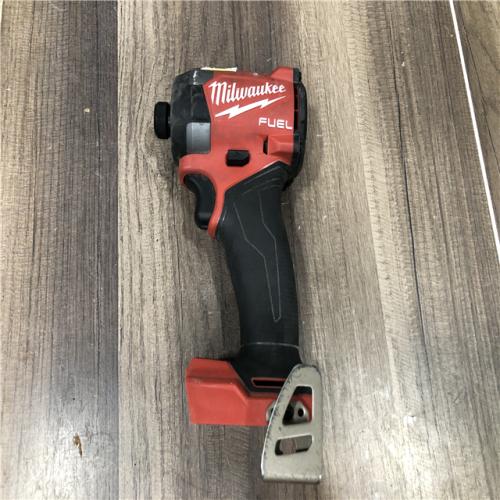 AS-IS Milwaukee FUEL 18V Lithium-Ion Brushless Cordless 1/4 in. Hex Impact Driver (Tool-Only)