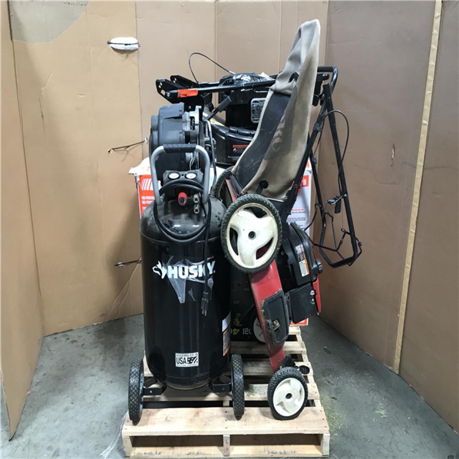 CALIFORNIA AS-IS OUTDOOR POWER EQUIPMENT