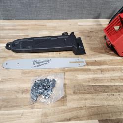 HOUSTON LOCATION - AS - IS Milwaukee FUEL 14 in. 18V Lithium-Ion Brushless Cordless Battery Top Handle Chainsaw (Tool Only)