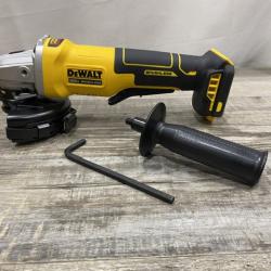 AS-IS DEWALT 20V MAX Cordless Brushless 4-1/2 in. Angle Grinder with Paddle Switch (Tool Only)