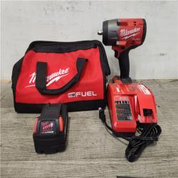 Phoenix Milwaukee M18 FUEL 18V Lithium-Ion Brushless Cordless 1/2 in. Impact Wrench w/Friction Ring Kit w/One 5.0 Ah Battery and Bag