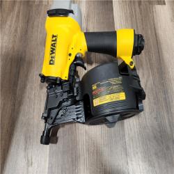 AS-IS DEWALT Pneumatic 15-Degree Coil Corded Siding Nailer
