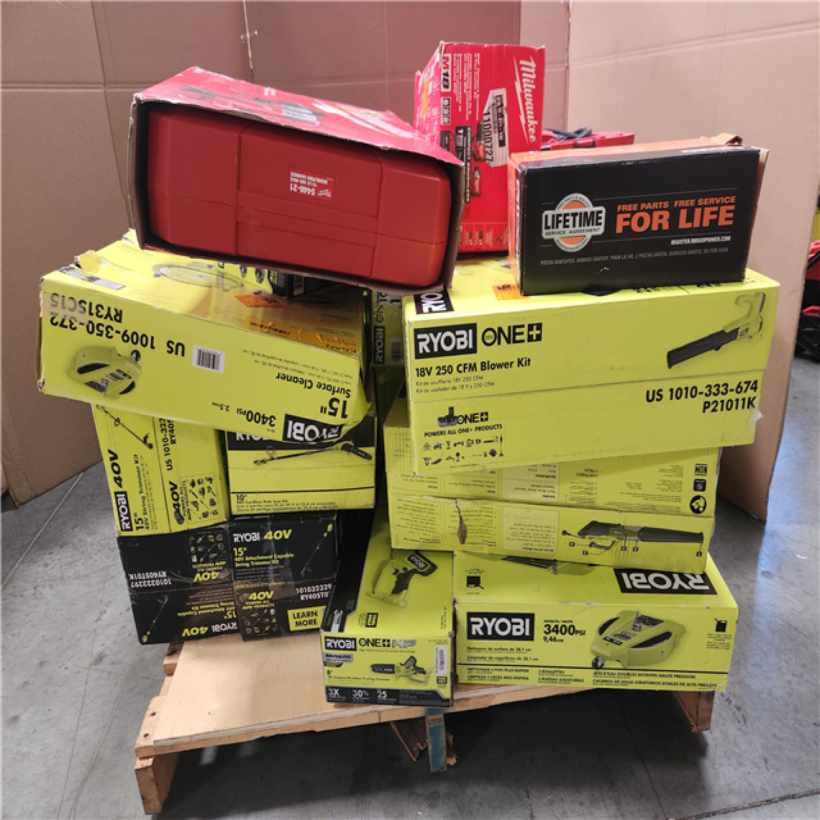 CALIFORNIA AS-IS TOOL PALLET