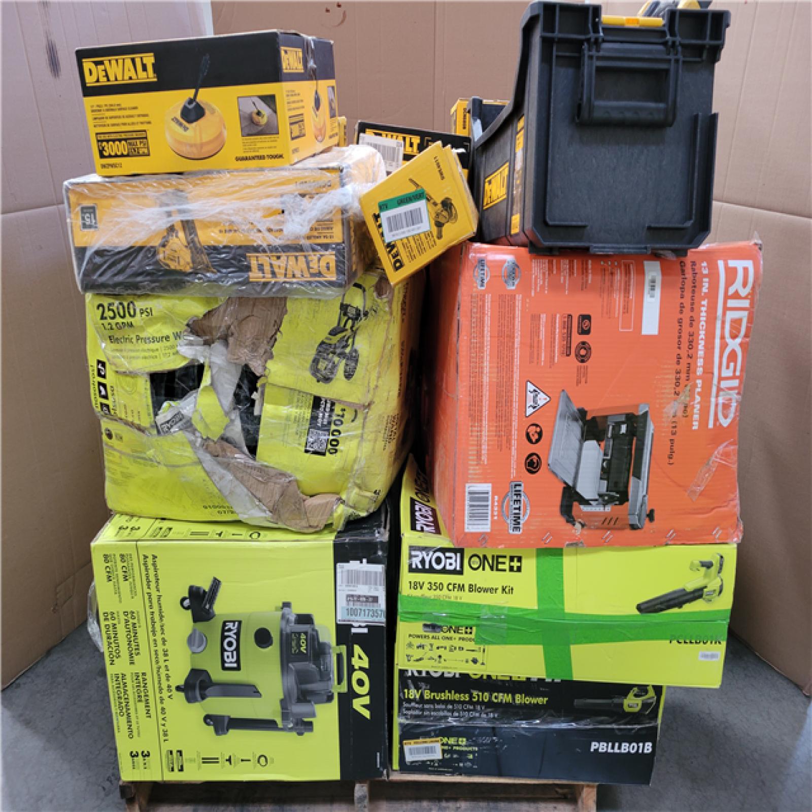 CALIFORNIA AS-IS TOOL PALLET