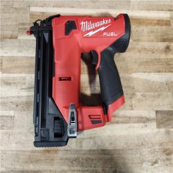 HOUSTON LOCATION - AS-IS Milwaukee FUEL 12-Volt Lithium-Ion Brushless Cordless 18-Gauge 1-1/2 in. Compact Brad Nailer (Tool Only)